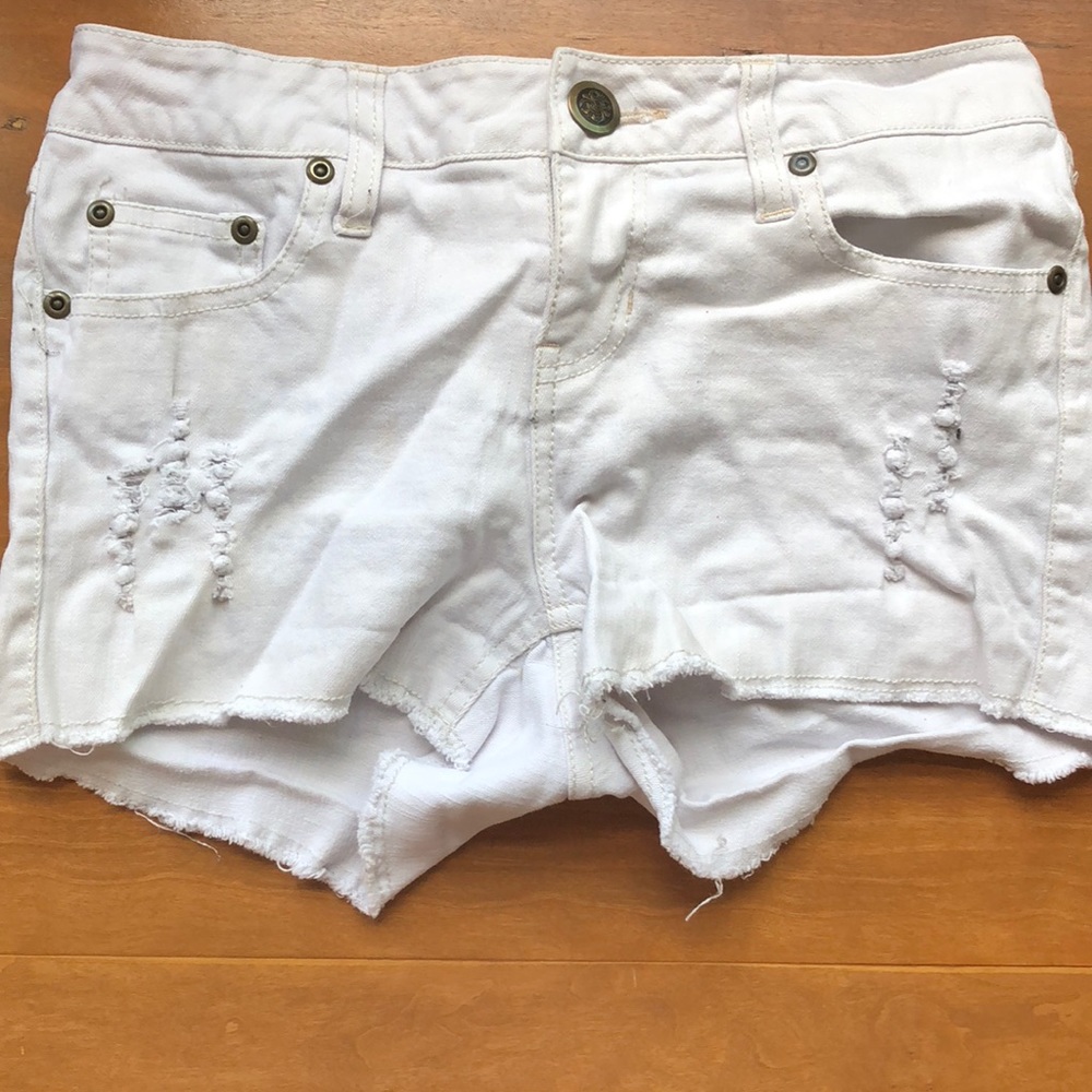 White Shorts